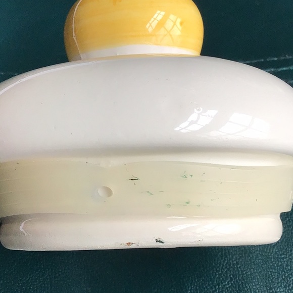 Ceramic Canister Lemon Themed 6” - Picture 8 of 8